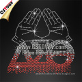 Classic delta sigma theta wholesale rhinestone iron on bling transfers custom